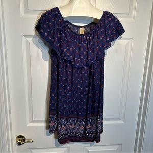 Faded Glory Ruffle Neck Top